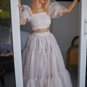 Selkie Candy Floss Puff Set BNWT XXS